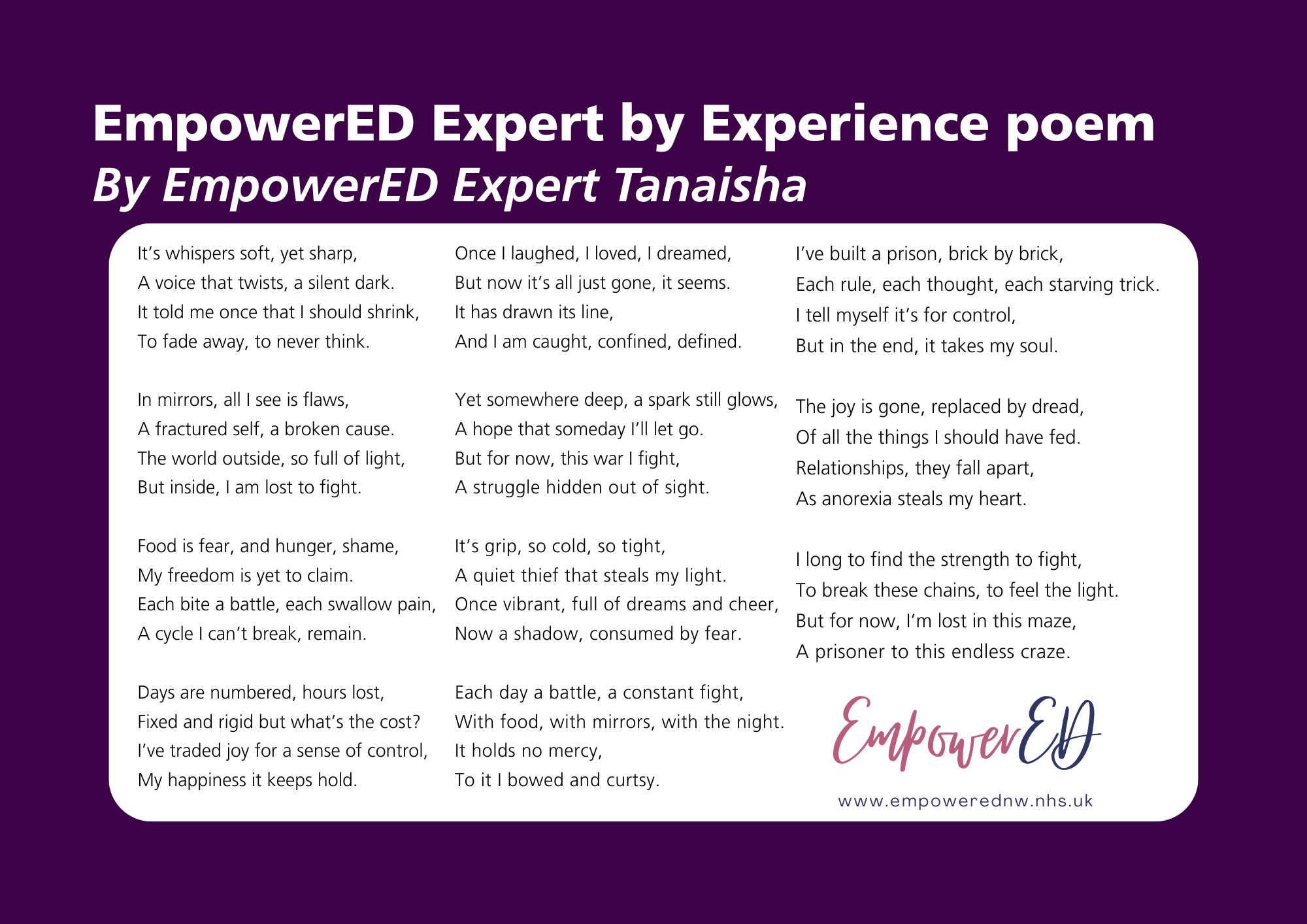 EmpowerED Expert by Experience poem By EmpowerED Expert Tanaisha.png